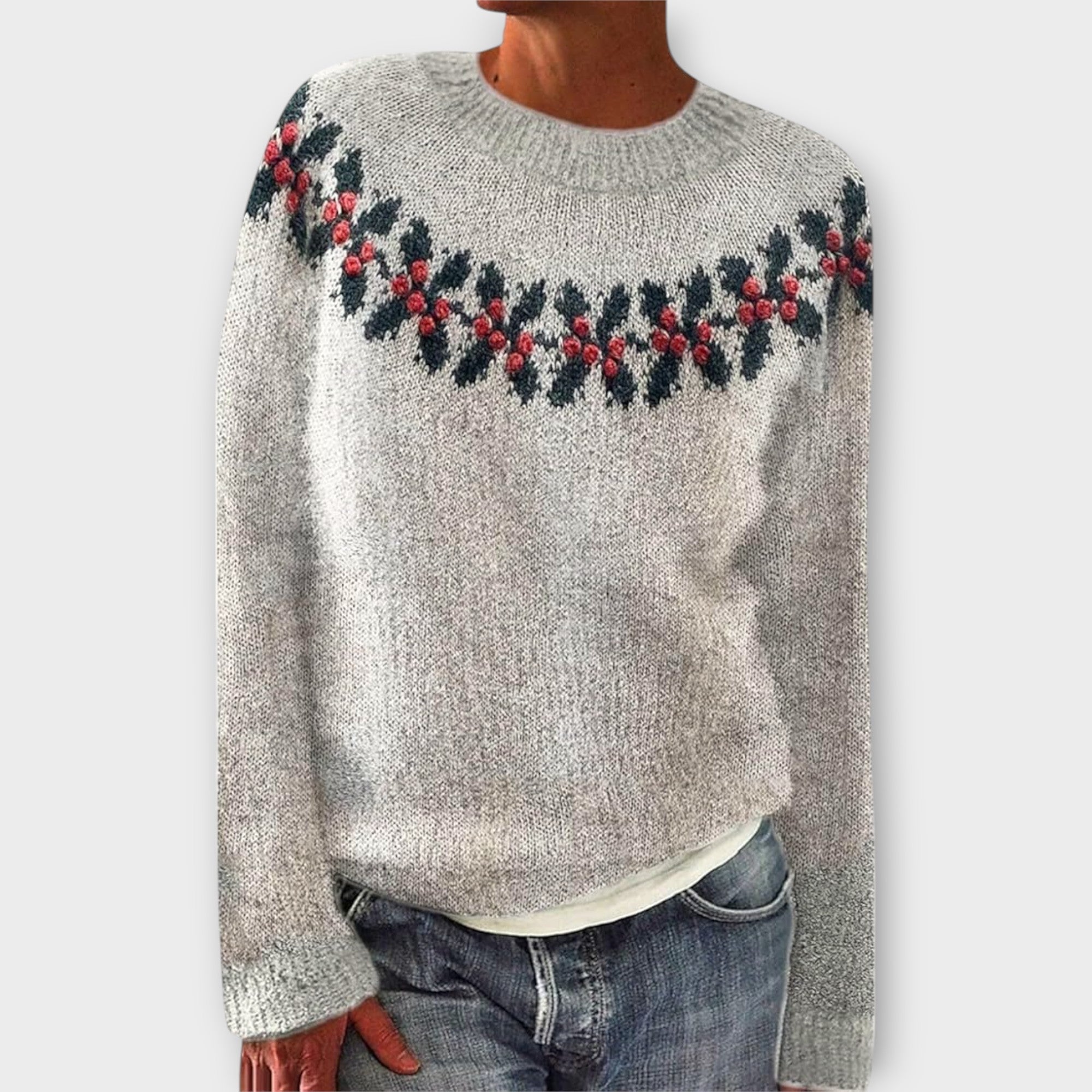 Przytulny świąteczny sweter
