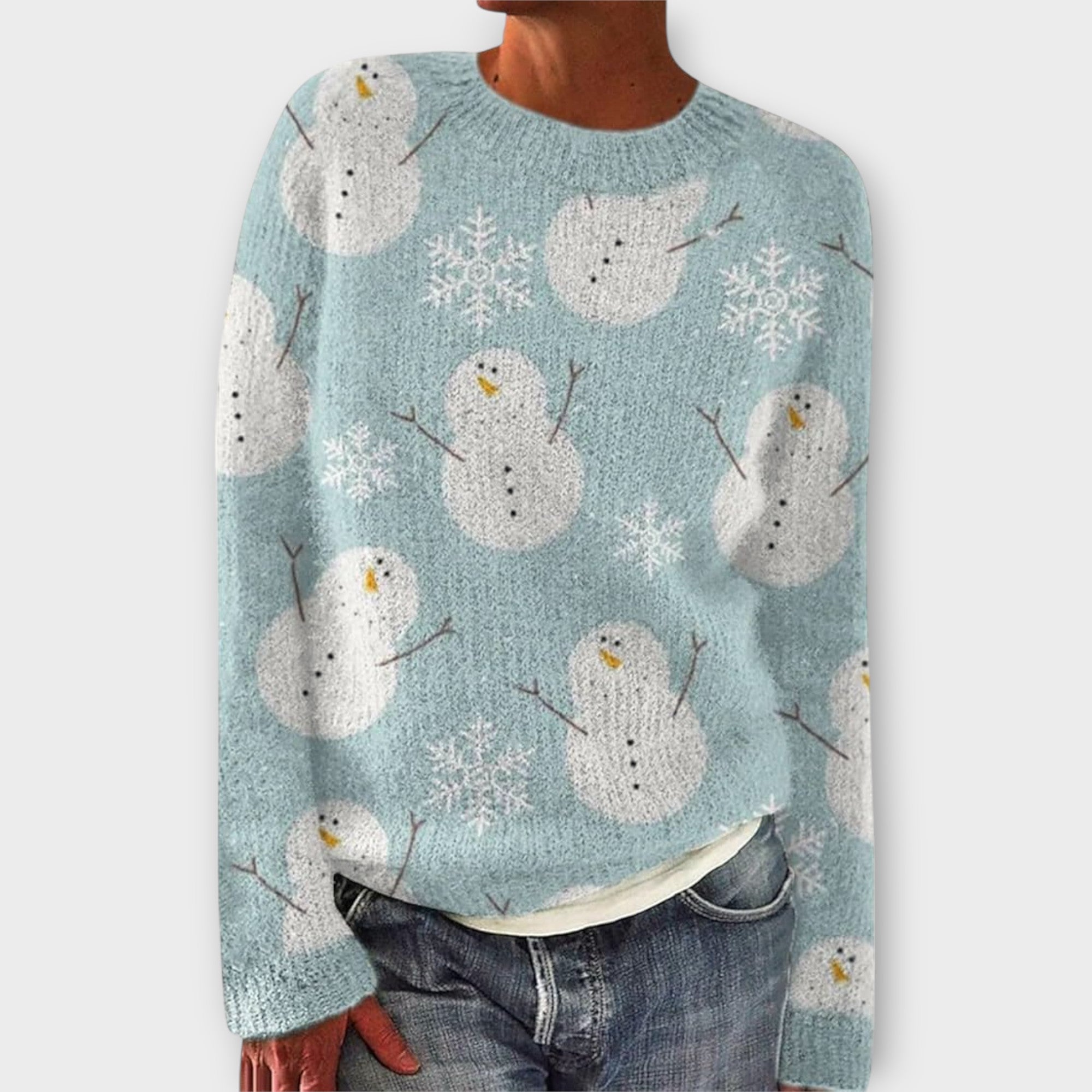 Przytulny świąteczny sweter