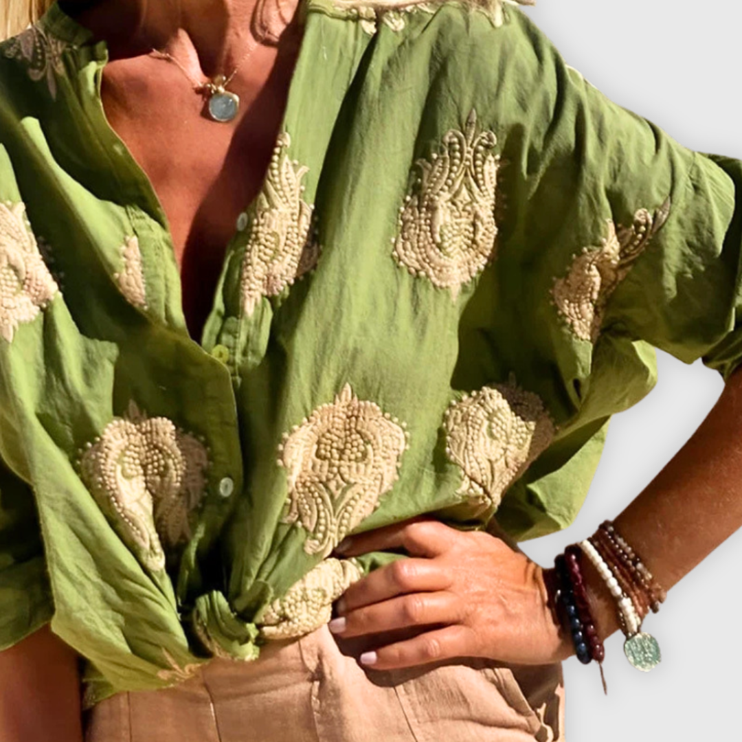 Marzia | Bluzka ręcznie robiona – lekka i elegancka