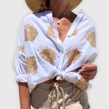 Marzia | Bluzka ręcznie robiona – lekka i elegancka