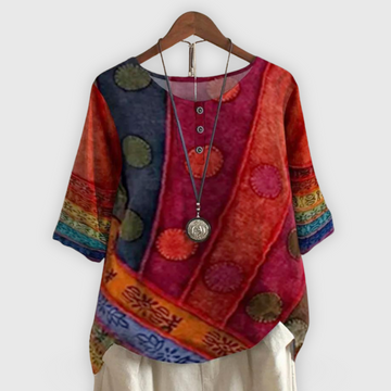 Valerie | Kolorowy top boho