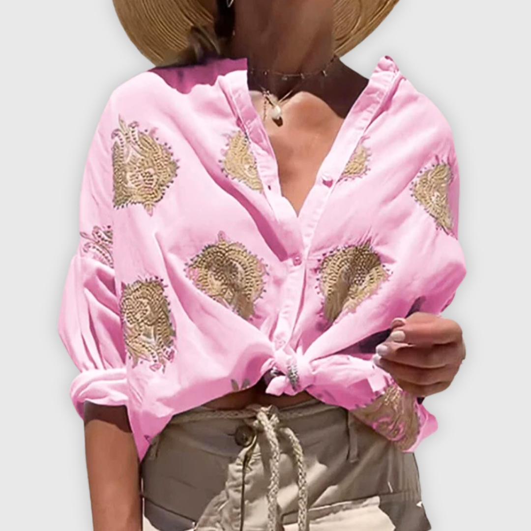 Marzia | Bluzka ręcznie robiona – lekka i elegancka