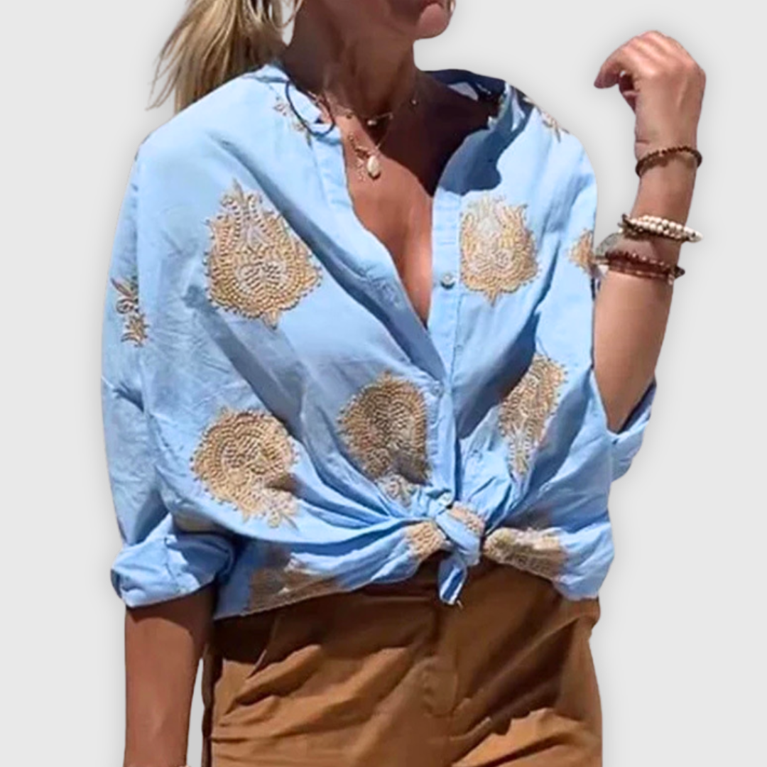 Marzia | Bluzka ręcznie robiona – lekka i elegancka