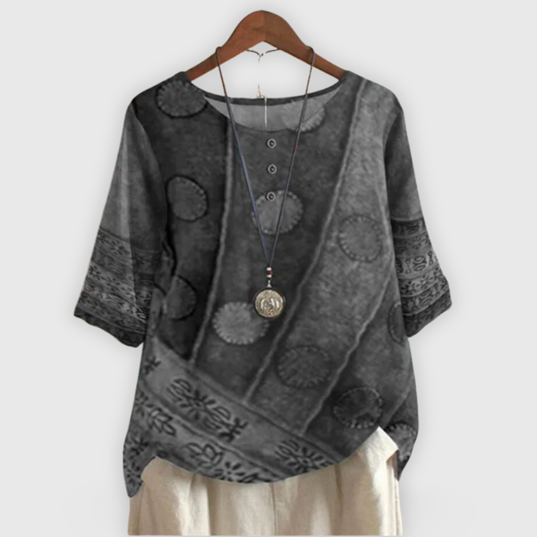 Valerie | Kolorowy top boho