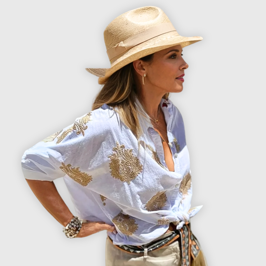 Marzia | Bluzka ręcznie robiona – lekka i elegancka