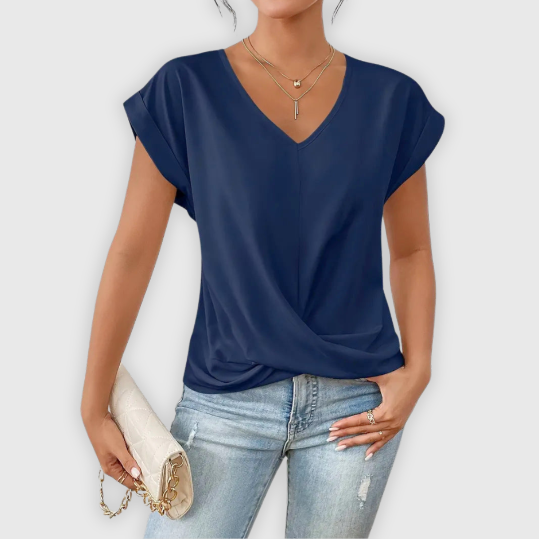 Gina | Bluzka oversize, ręcznie robiona