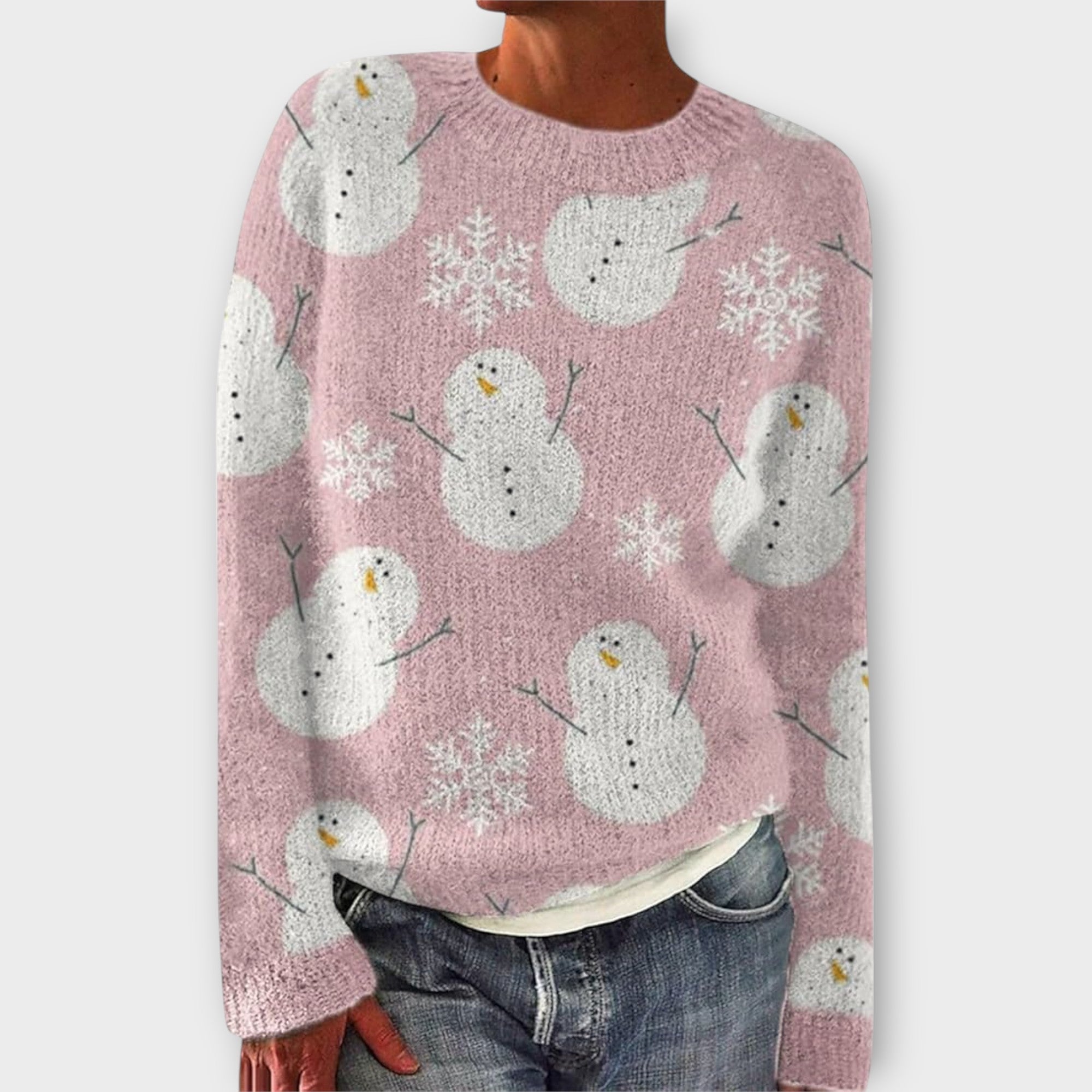 Przytulny świąteczny sweter