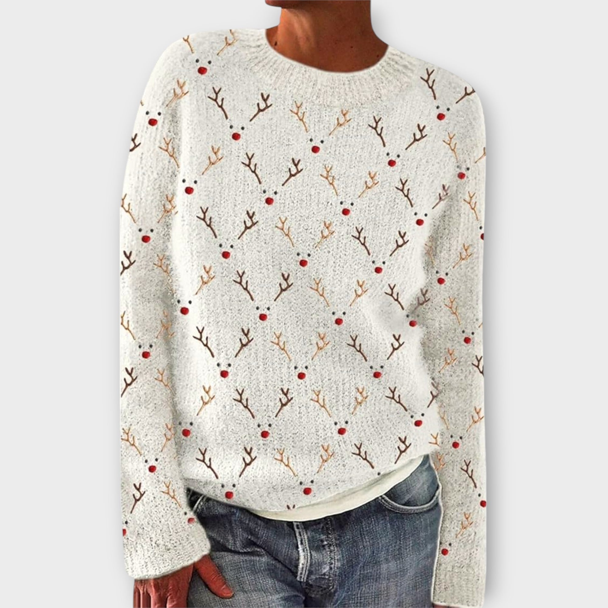 Przytulny świąteczny sweter