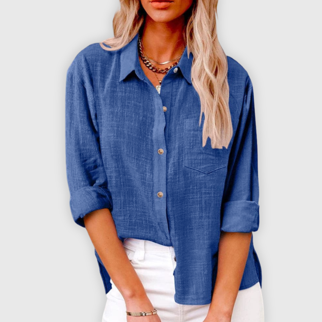 Eva | Bluzka z lnu premium