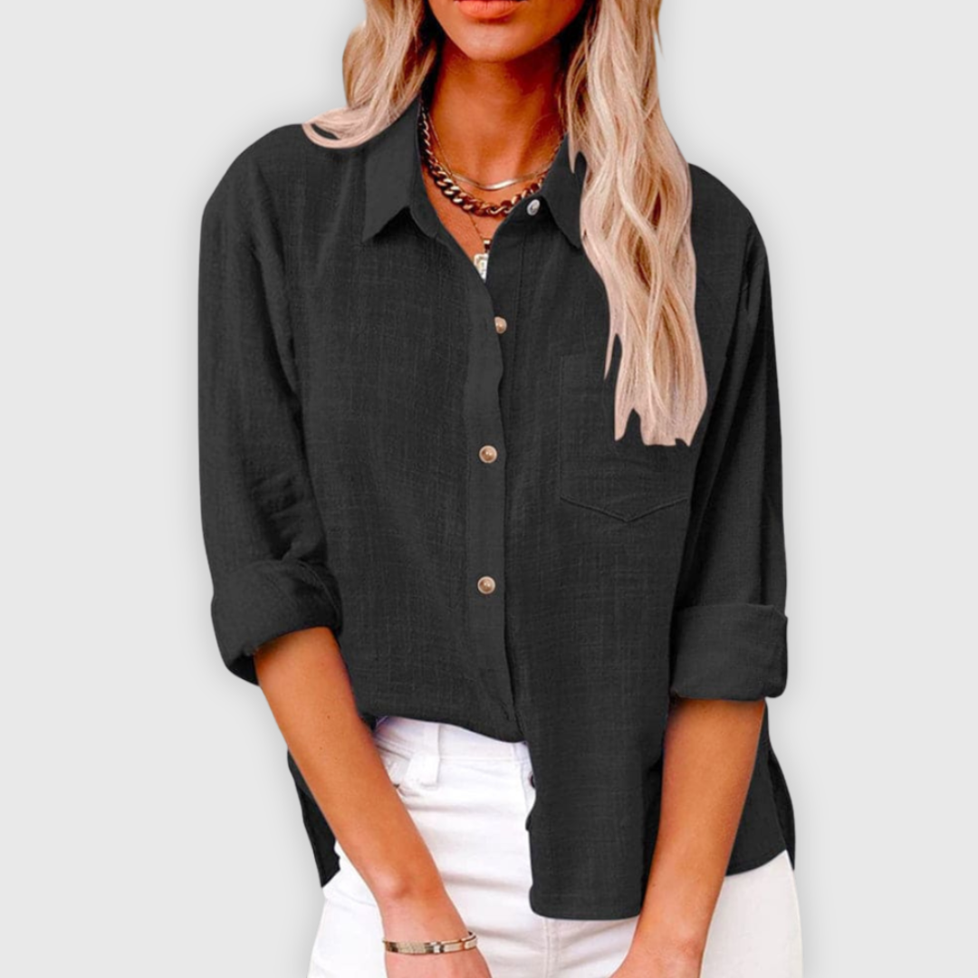 Eva | Bluzka z lnu premium