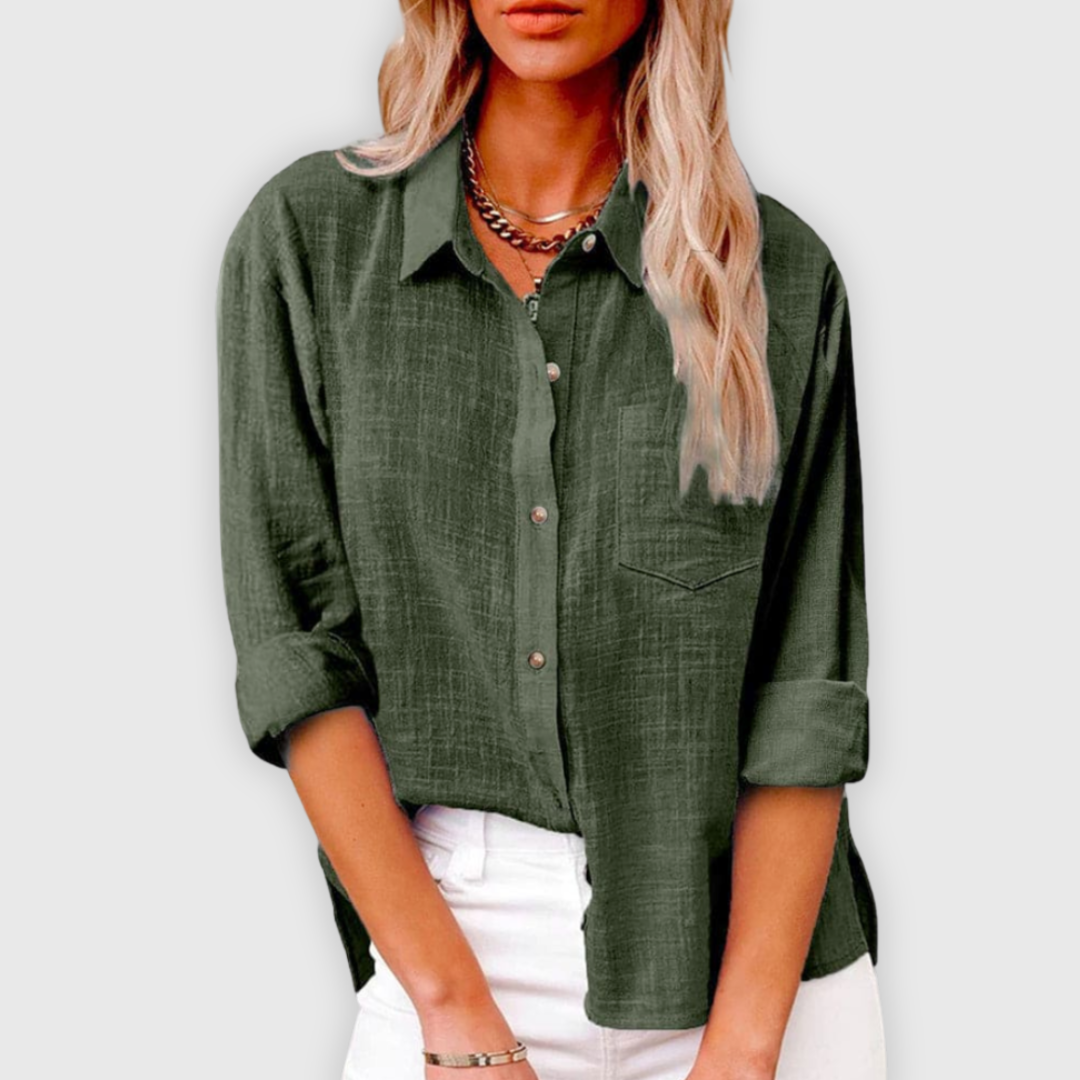 Eva | Bluzka z lnu premium
