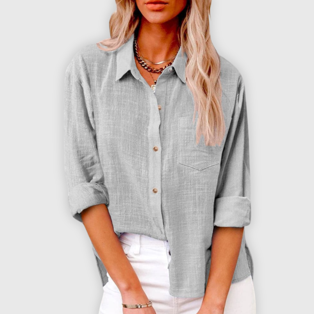 Eva | Bluzka z lnu premium