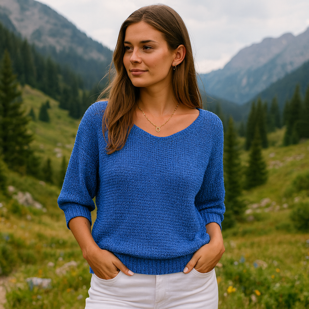 Alicja | Miękki i stylowy pulower