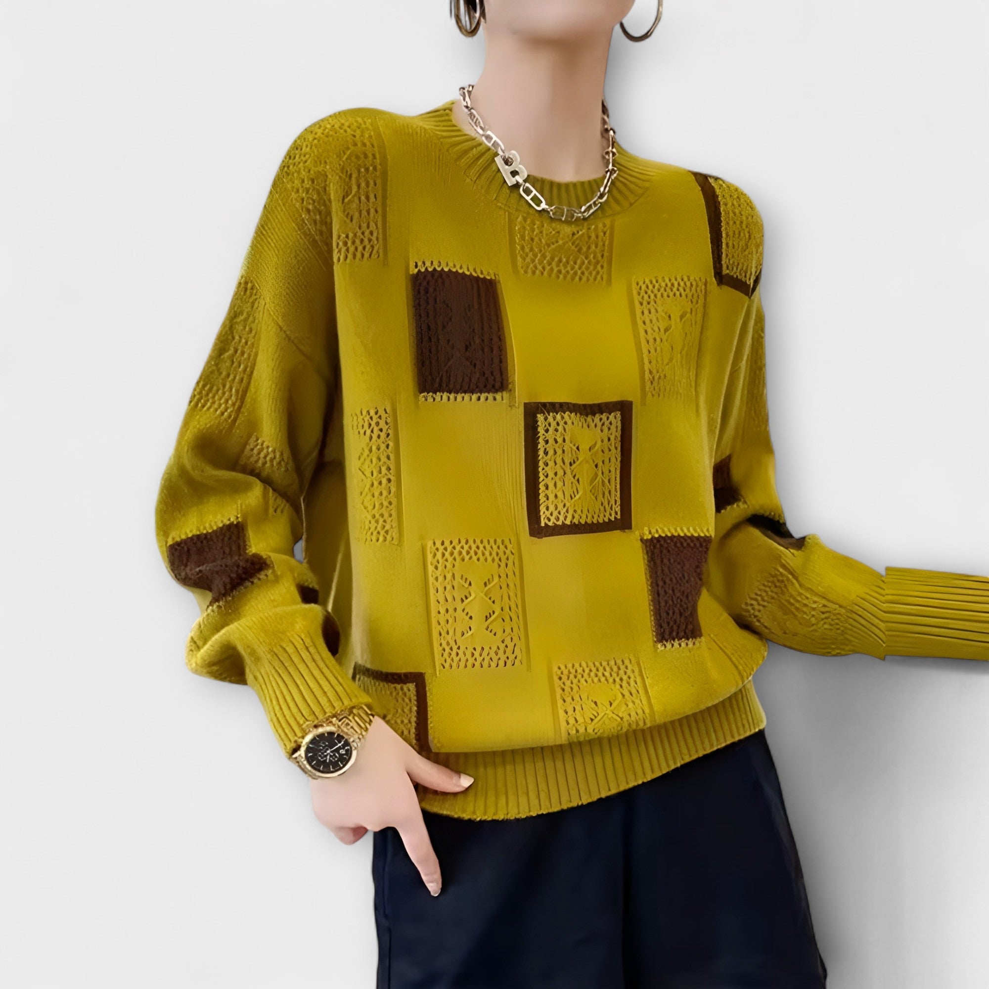 Reya - Pochlebny ponadczasowy sweter