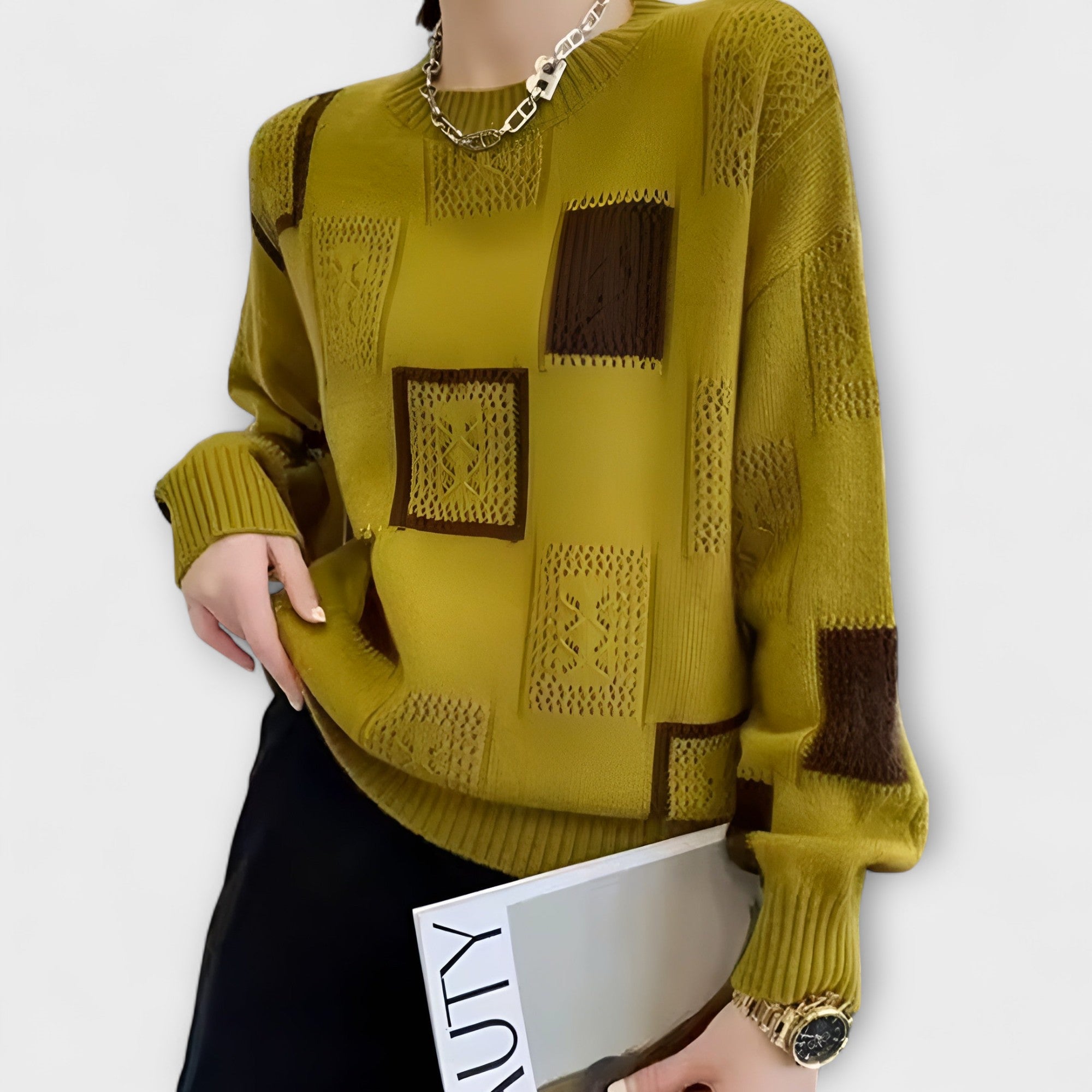 Reya - Pochlebny ponadczasowy sweter